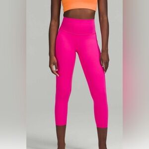 Lululemon Align High-Rise Pant with Pockets 25" - Sonic Pink - Size 10